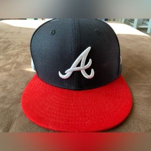 Atlanta Braves, New Era, hat size 7 1/4, new with tag.
